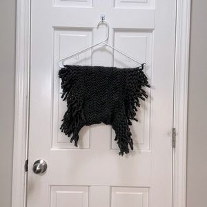 American Eagle Dark Grey Circle Scarf